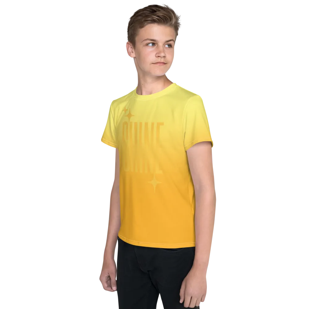 Shine Ghost Text Unisex Youth Tee