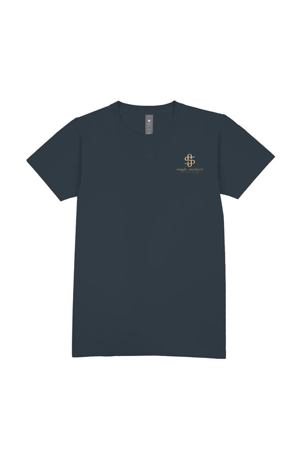 Simply Southern Youth Whole To Shine T-Shirt for Girls in Heather Navy | YTH-SS-SHINE-HTHRNVY