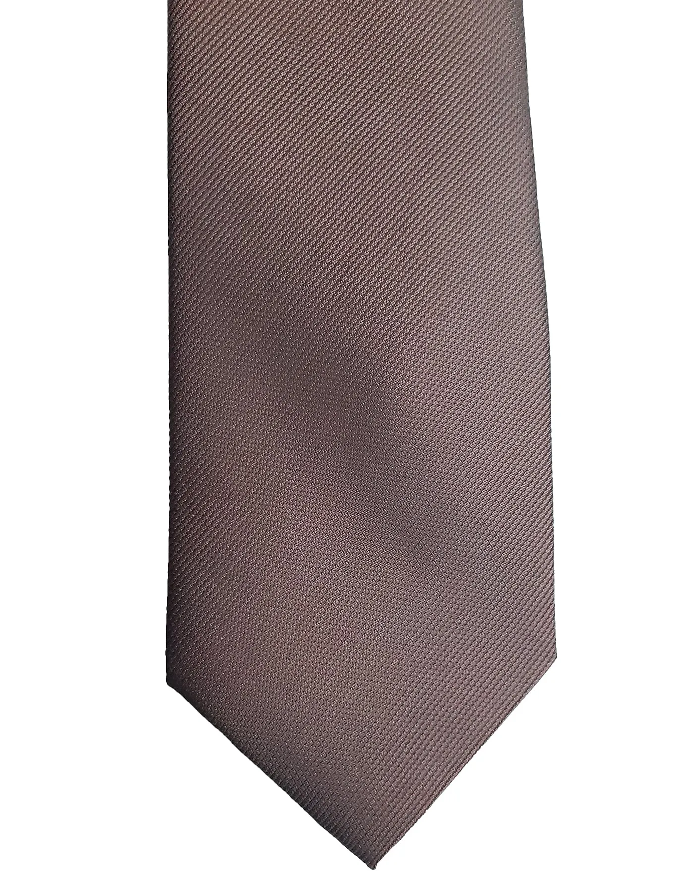 Solid Color Zipper Tie