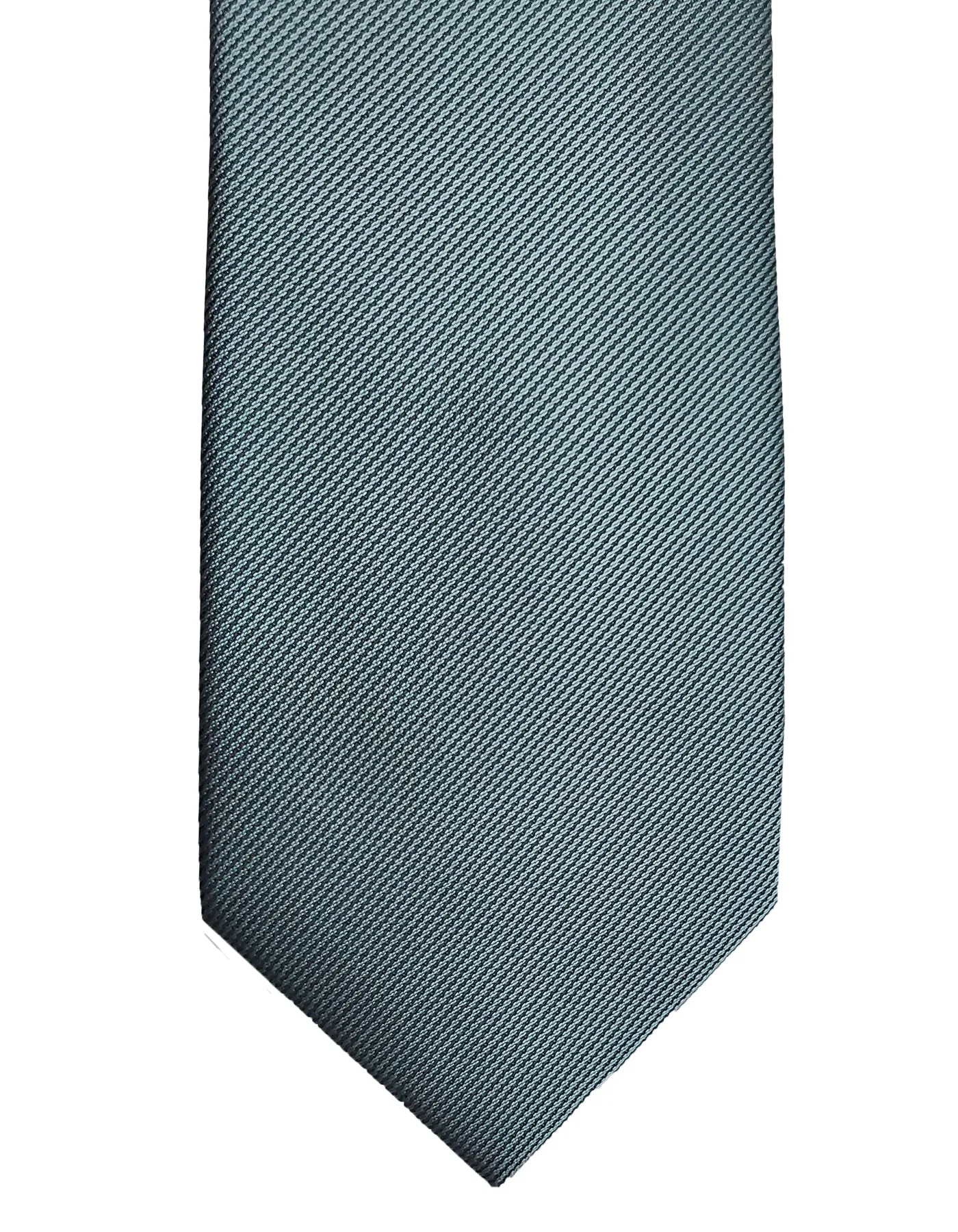 Solid Color Zipper Tie