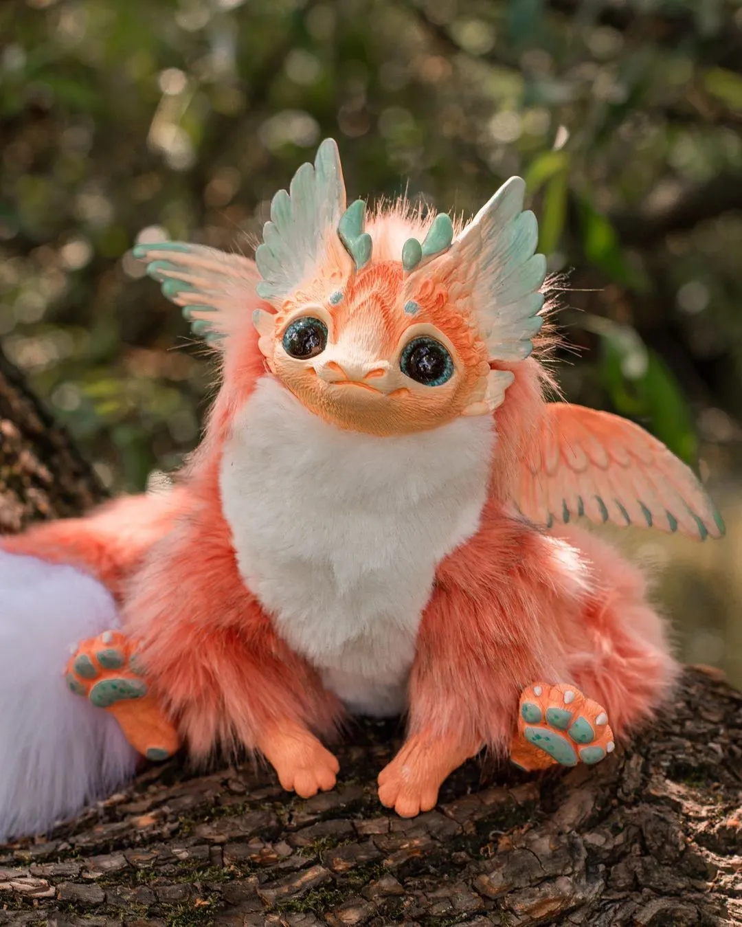 Spring dragon– Peach