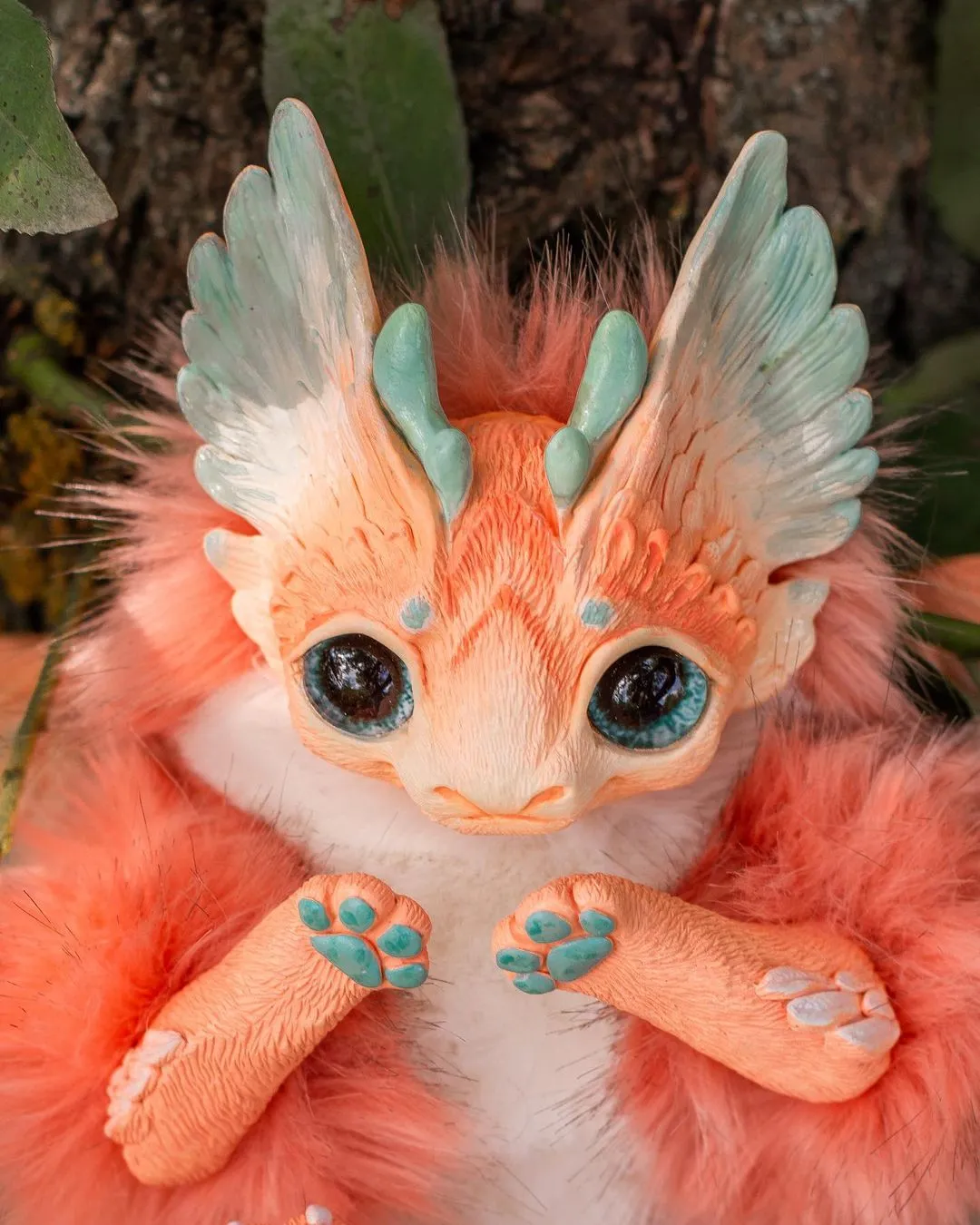 Spring dragon– Peach