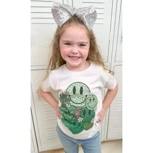 St. Patrick's Vibes Youth Graphic T-shirt