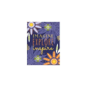 Sublimated Garden Flag, Imagine Explore Inspire,zhl14001