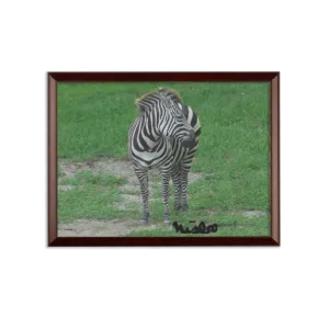 Sublimation Wall Plaque - Zoey the Zebra Collection