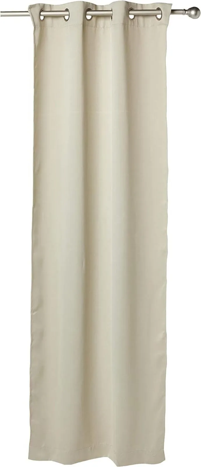 Sun Zero Easton Energy Blackout Grommet Curtain Panel Pearl Gray 40" x 84"
