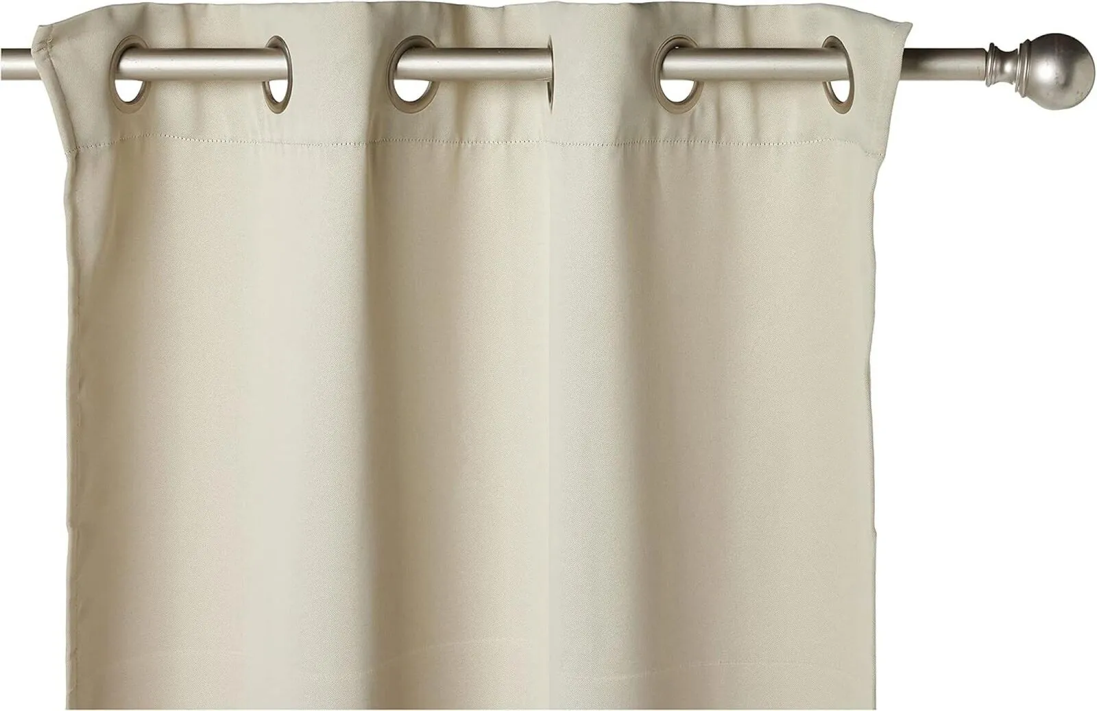 Sun Zero Easton Energy Blackout Grommet Curtain Panel Pearl Gray 40" x 84"