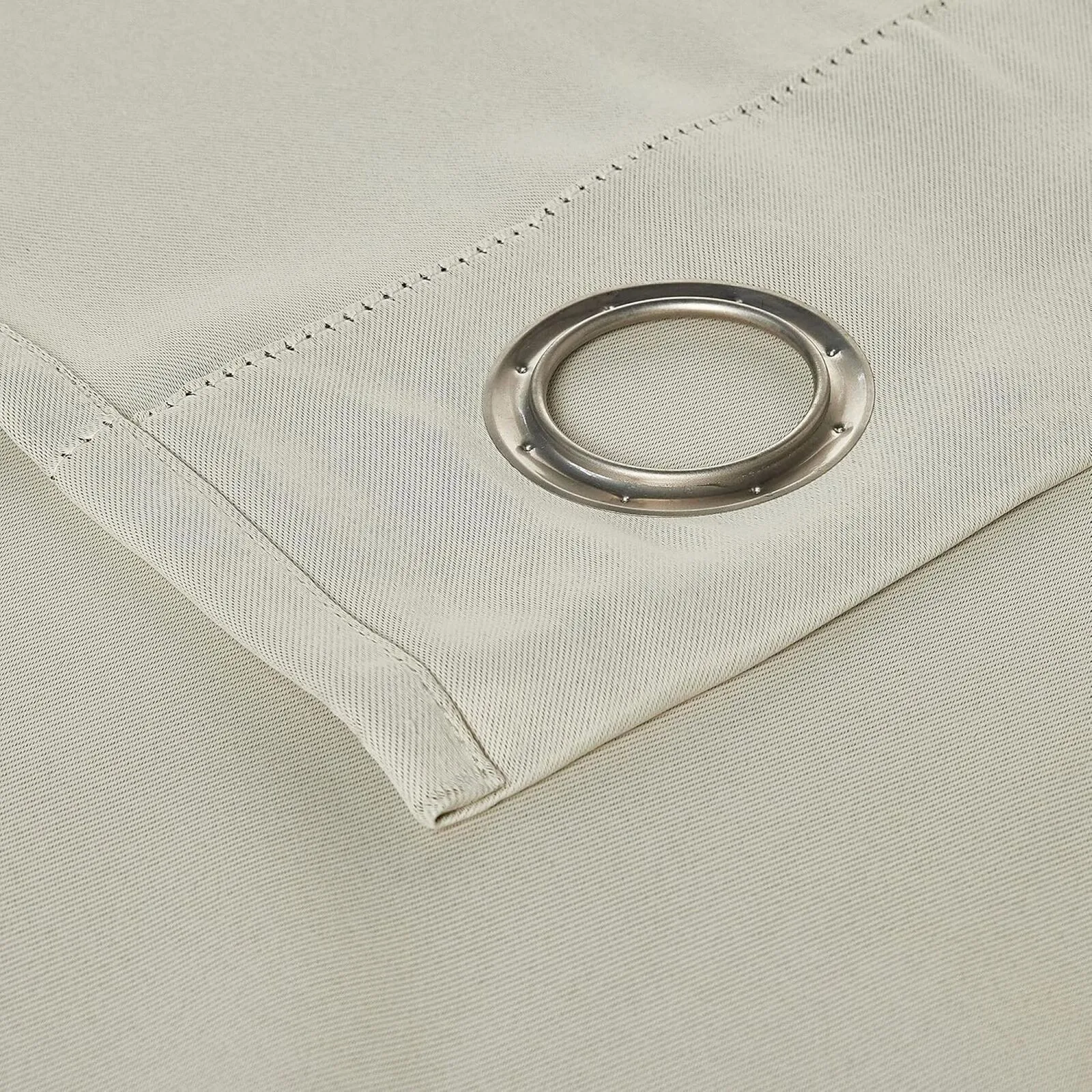 Sun Zero Easton Energy Blackout Grommet Curtain Panel Pearl Gray 40" x 84"