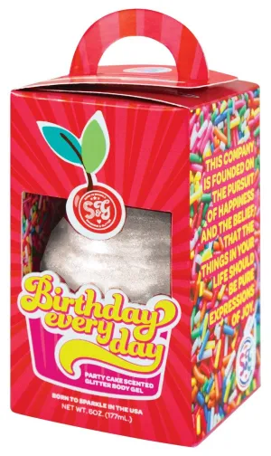 Sunshine & Glitter Birthday Every Day Glitter Body Gel