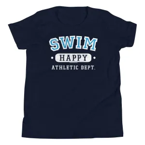 Swim Happy Youth Swimmer T Shirt