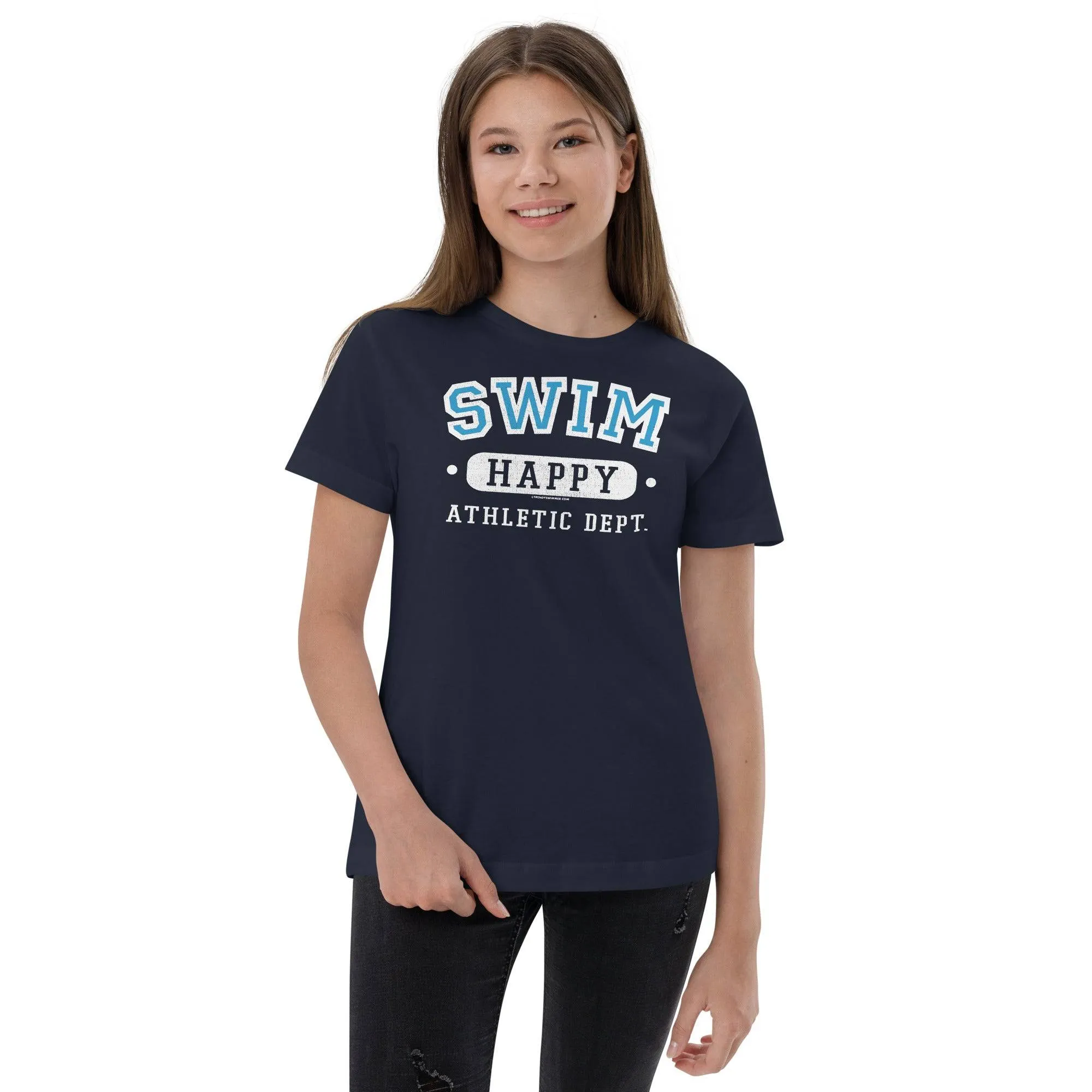 Swim Happy Youth Swimmer T Shirt