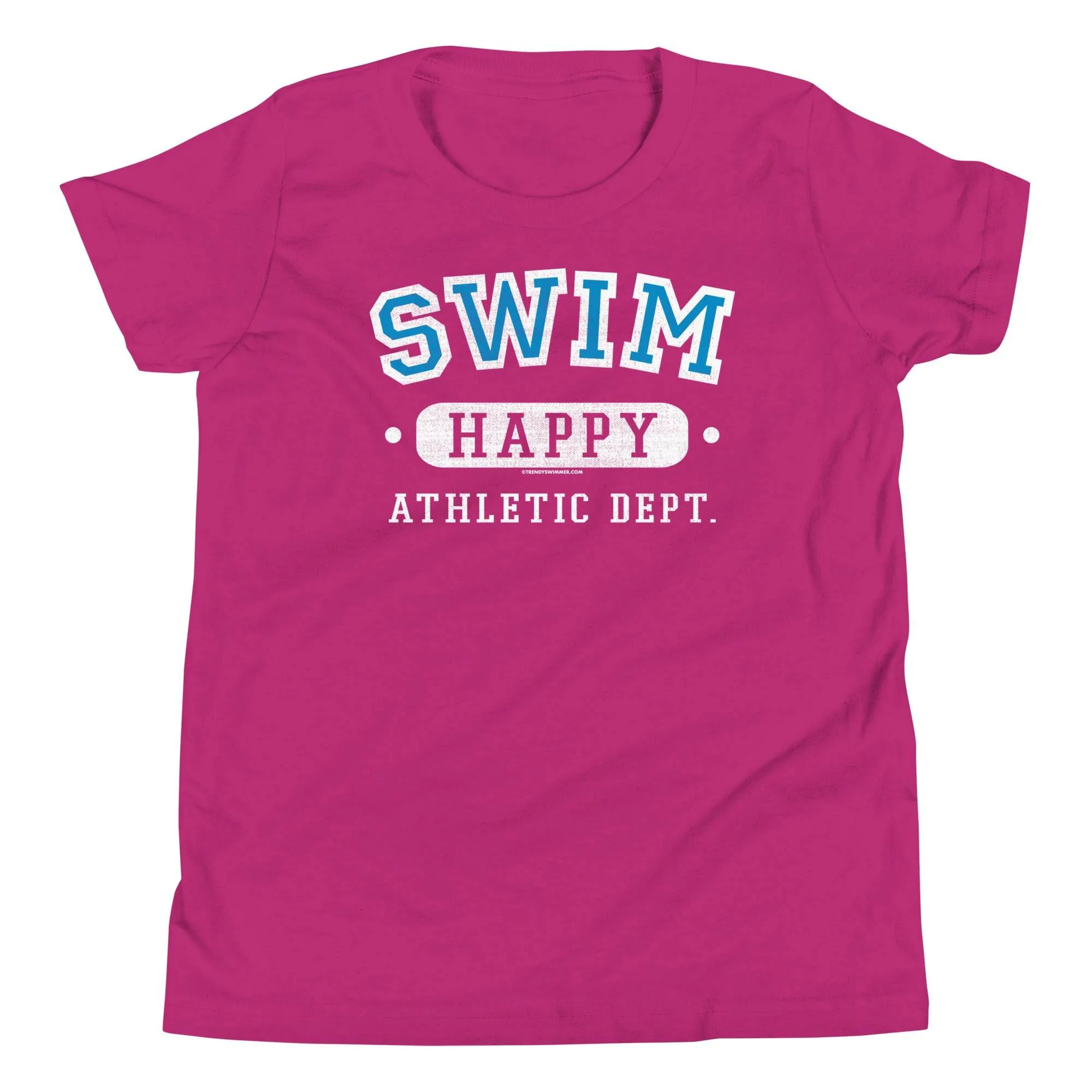 Swim Happy Youth Swimmer T Shirt