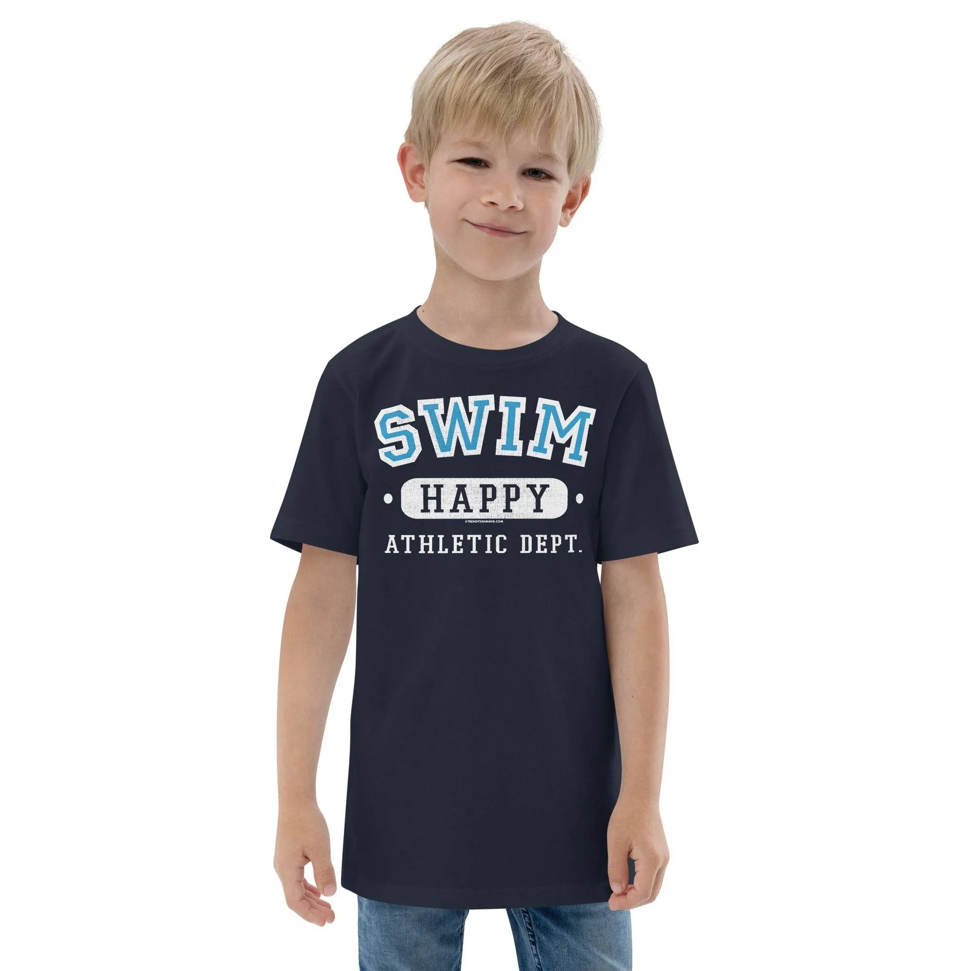 Swim Happy Youth Swimmer T Shirt