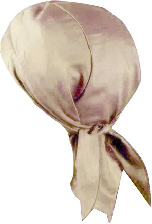 Tan Doo Rag Motorcycle Skull Cap Dorag Chemo Bandana MADE IN THE USA