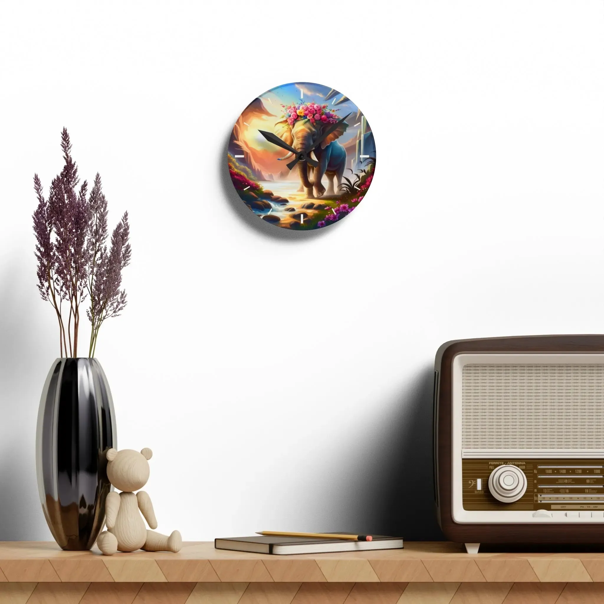 The Matriarch Maze Acrylic Wall Clock