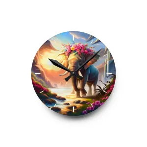The Matriarch Maze Acrylic Wall Clock