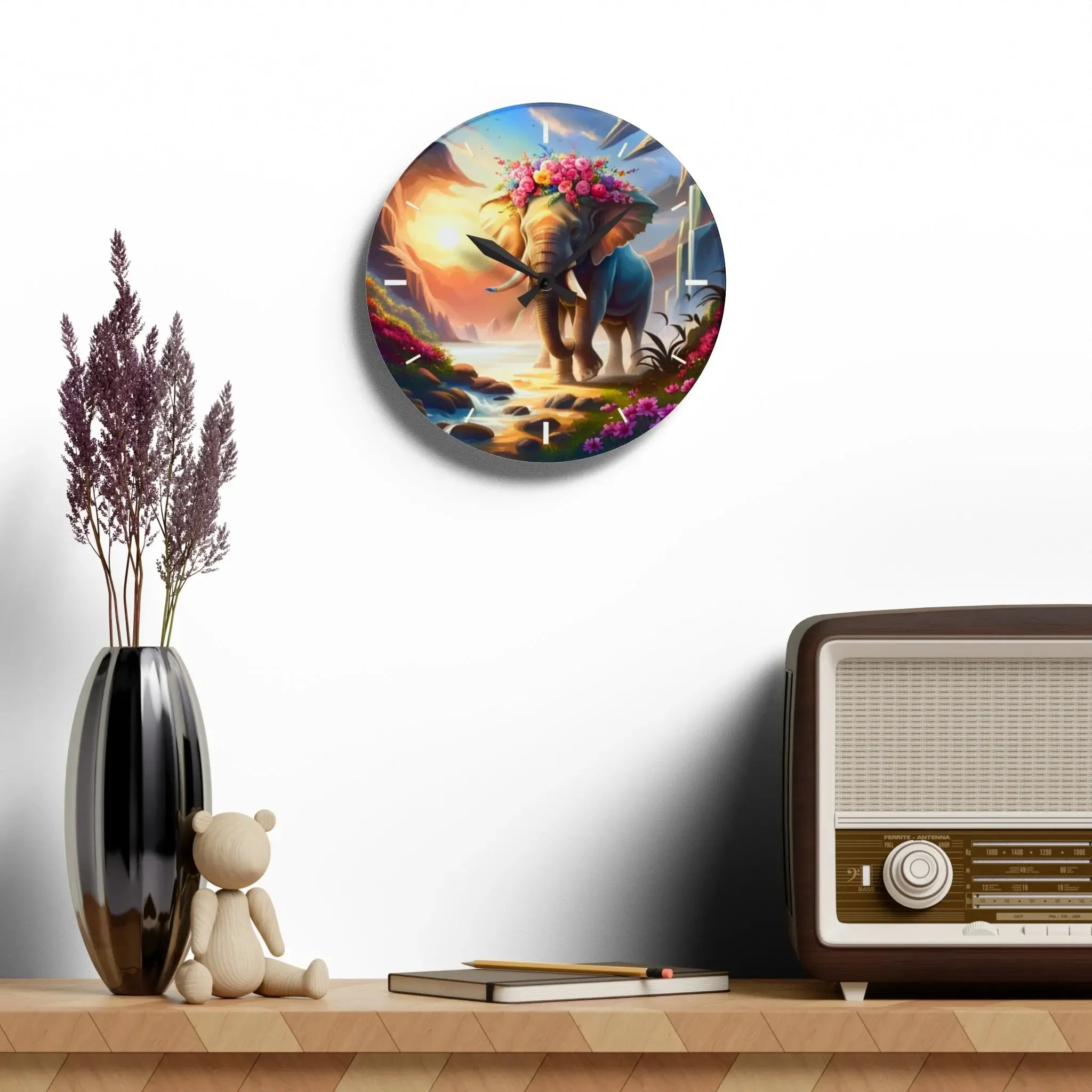 The Matriarch Maze Acrylic Wall Clock
