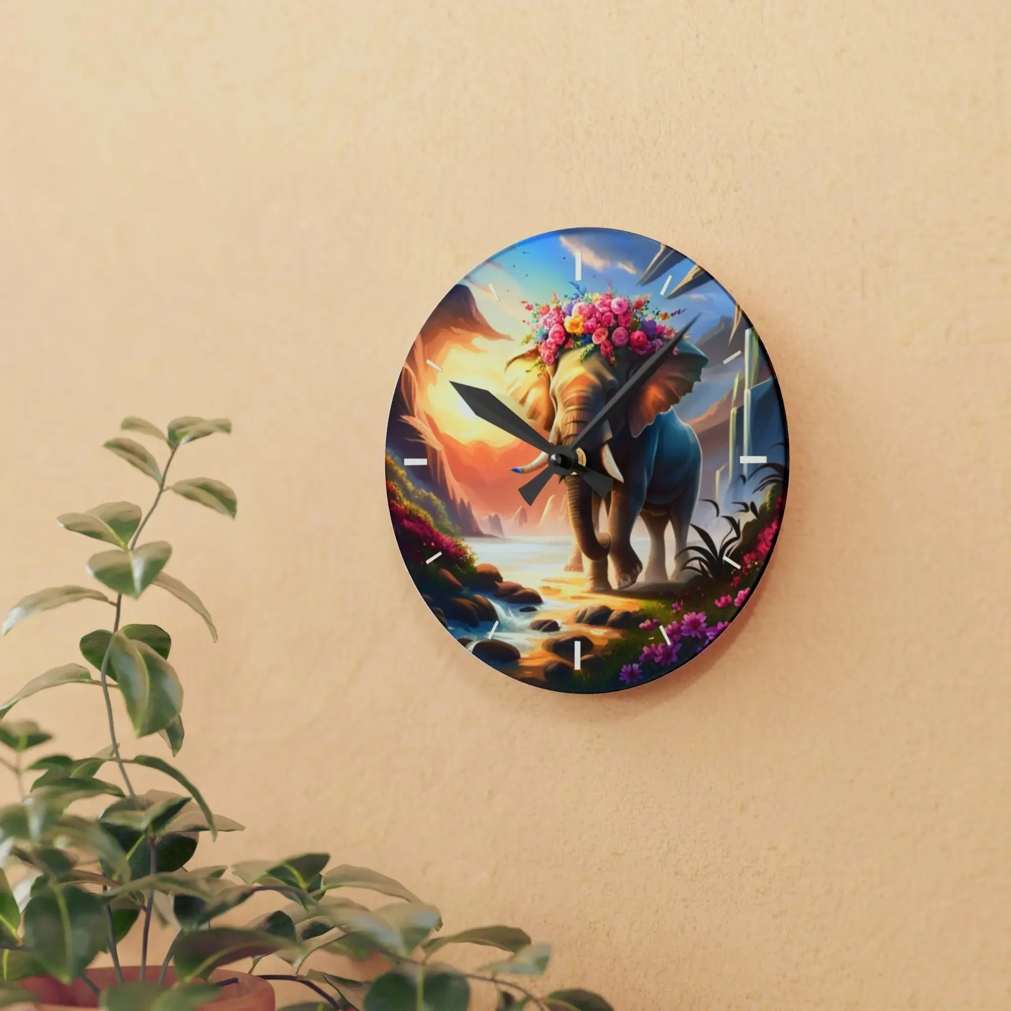 The Matriarch Maze Acrylic Wall Clock