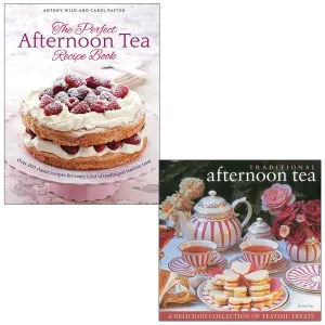 The Perfect Afternoon Tea Recipe Book, Traditional Afternoon Tea 2 Books Collection Set