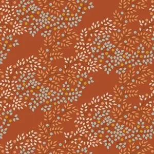 Tilda Creating Memories Fabric | Berrytangle | Copper