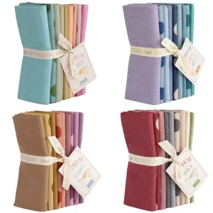 Tilda Creating Memories Fabric | Chambray Fat Quarter Pack | All Four Seasons (4 x 9)
