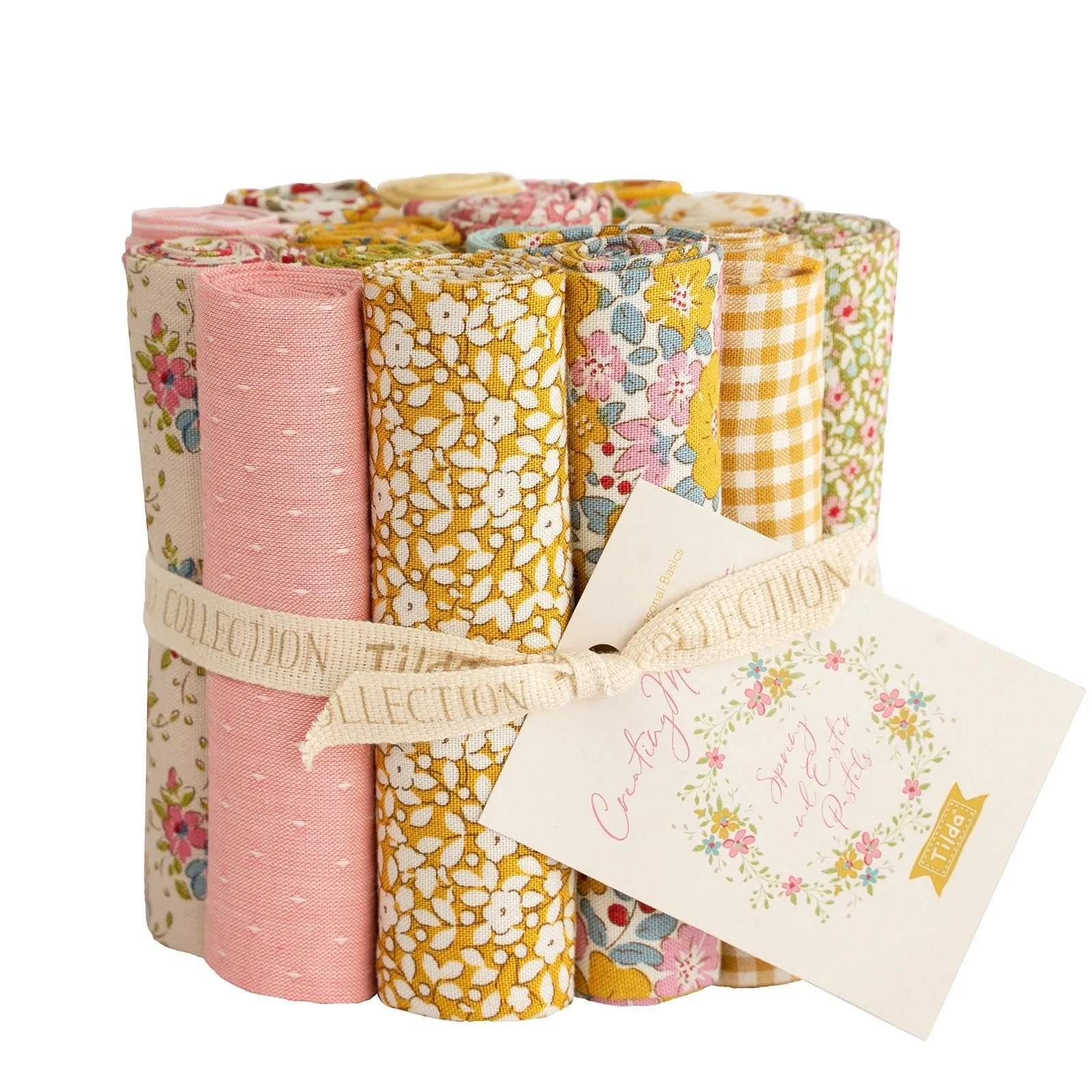 Tilda Creating Memories Fabric | Fat EIGHTHS Pack | All Four Seasons (4 x 16)