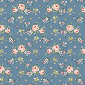 Tilda Creating Memories Fabric | Gracie | Blue
