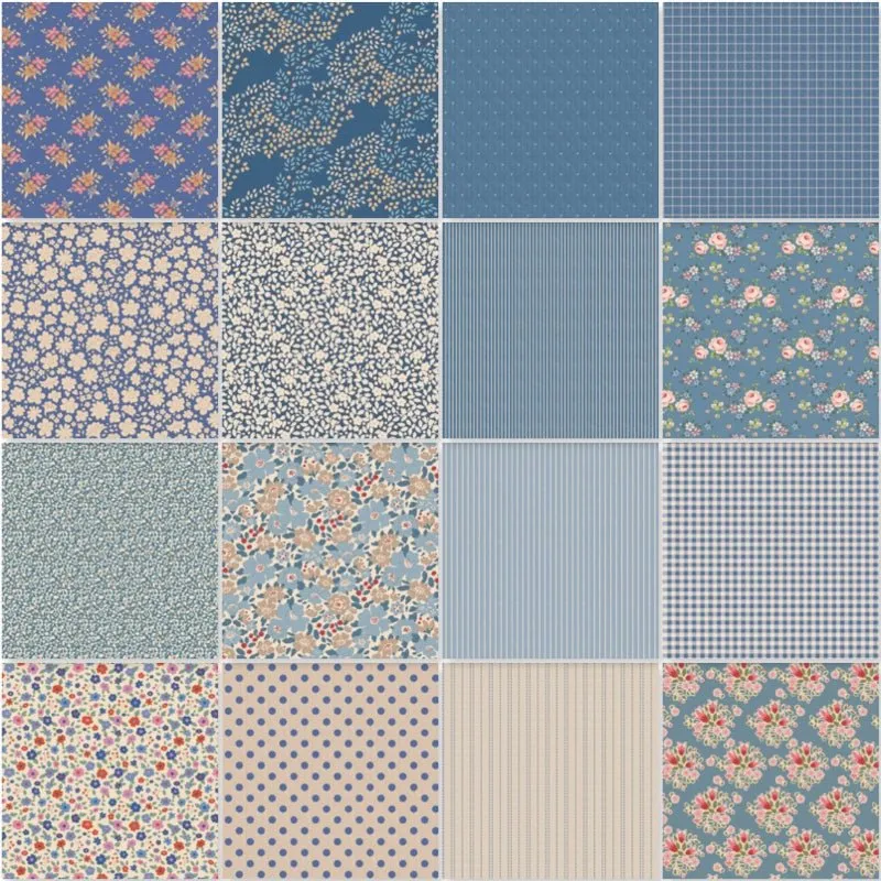 Tilda Creating Memories Fabric | HALF METRE PACK | All Four Seasons (32 metres)
