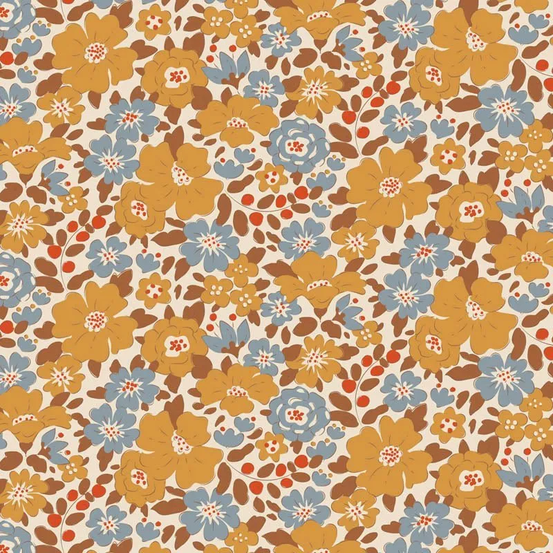 Tilda Creating Memories Fabric | HALF METRE PACK | Autumn (8 metres)