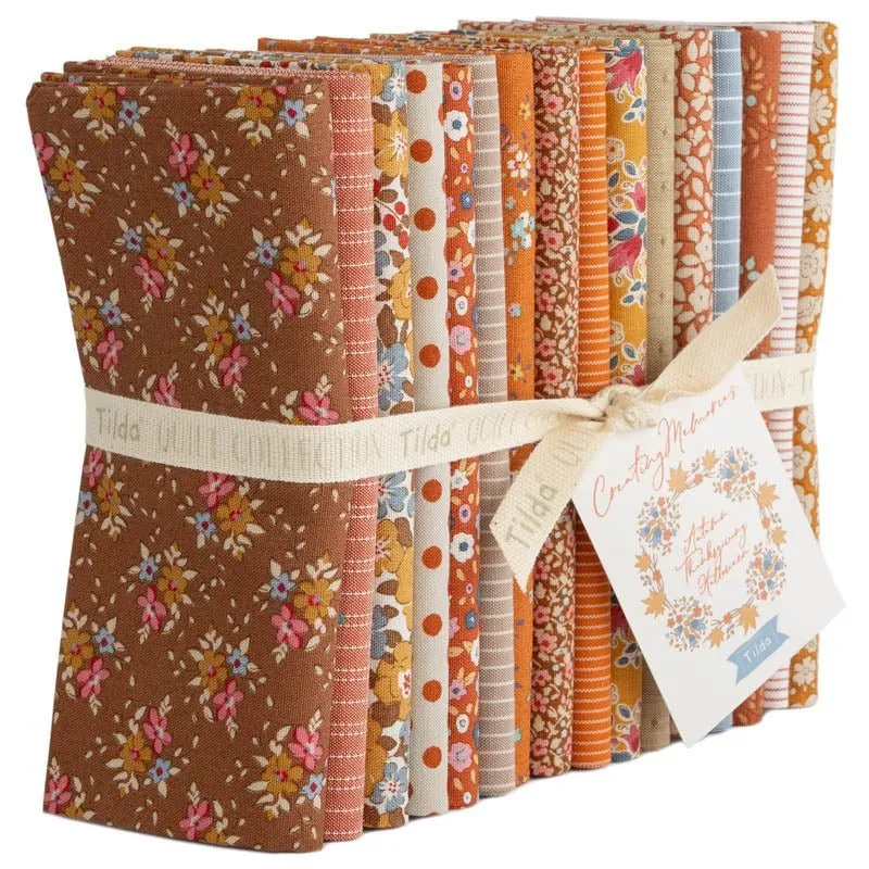 Tilda Creating Memories Fabric | HALF METRE PACK | Autumn (8 metres)