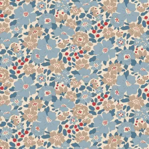Tilda Creating Memories Fabric | Harper | Blue