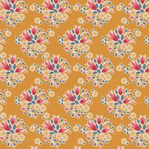 Tilda Creating Memories Fabric | Lulu | Saffron