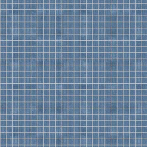 Tilda Creating Memories Fabric | Woven Plaid | Blue