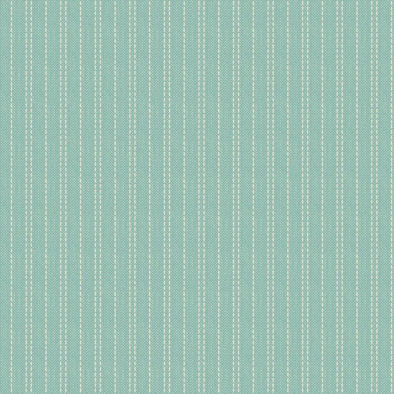 Tilda Creating Memories Fabric | Woven Seamstripe | Teal