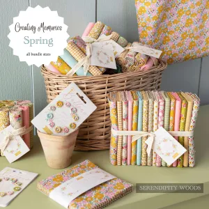 Tilda Creating Memories SPRING Fabric Bundle Fat 8th, Fat Quarter, Half Yard or One Yard Bundle 16 pc
