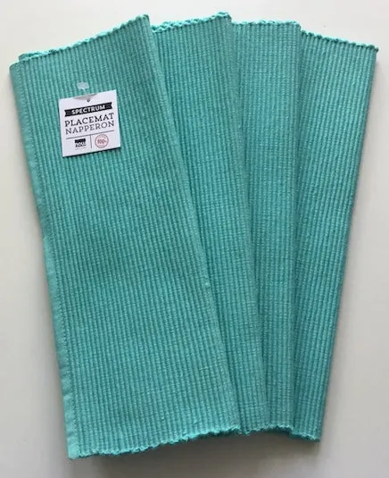 Turquoise Spectrum Placemat Set