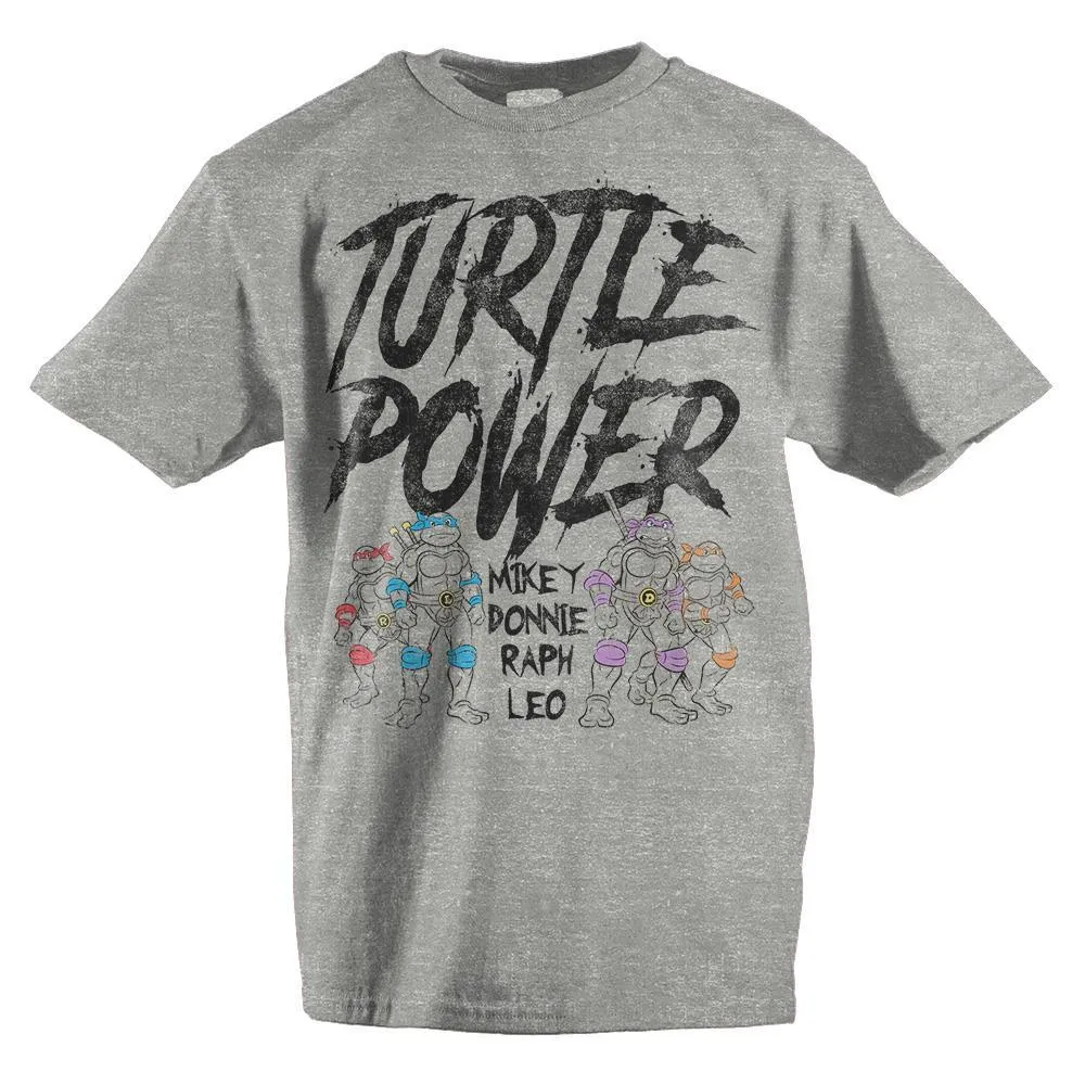 Turtle Power  Boys Shirt