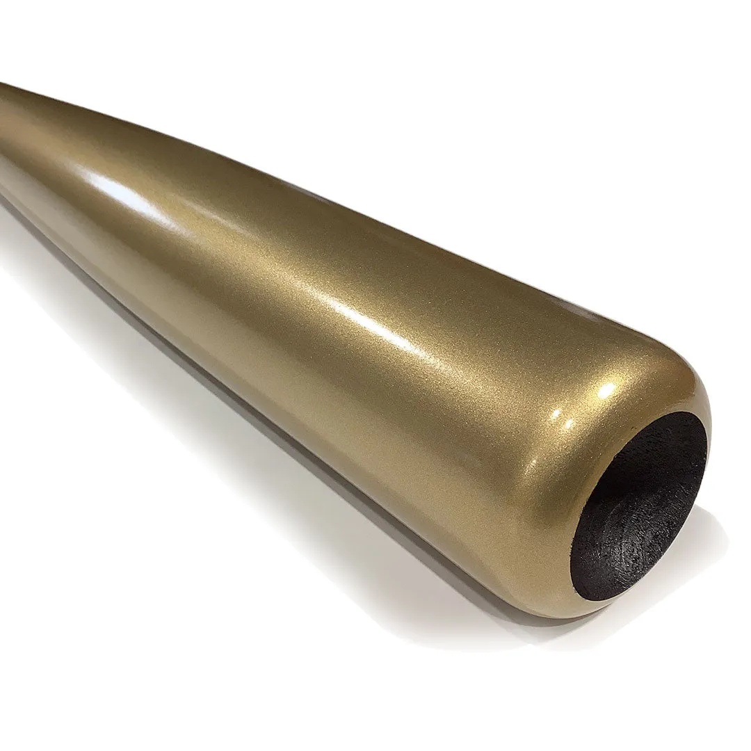 TWBF Custom Golden Metallic Trophy Bat