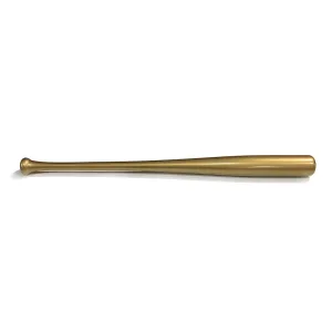TWBF Custom Golden Metallic Trophy Bat