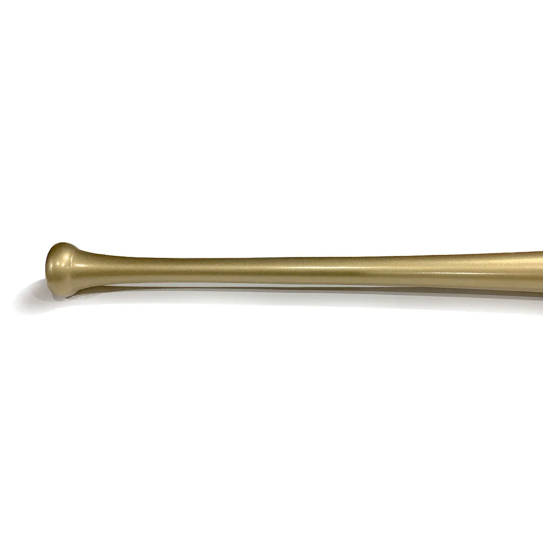 TWBF Custom Golden Metallic Trophy Bat