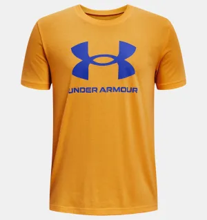Under Armour Boys' UA Sportstyle Logo Short Sleeve