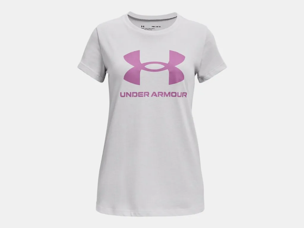 Under Armour Girls' UA Sportstyle Graphic Short Sleeve