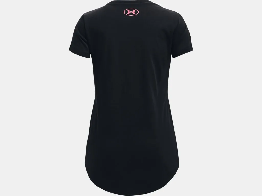 Under Armour Girls' UA Sportstyle Graphic Short Sleeve