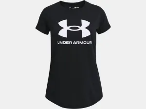 Under Armour Girls' UA Sportstyle Graphic Short Sleeve