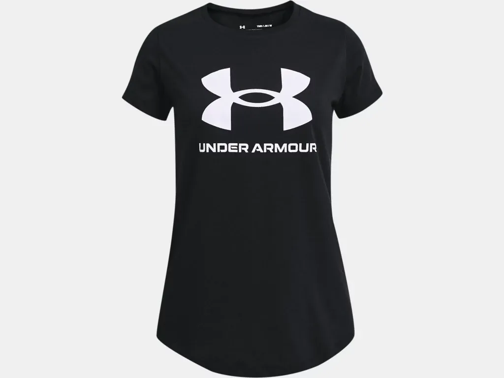 Under Armour Girls' UA Sportstyle Graphic Short Sleeve