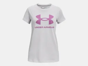 Under Armour Girls' UA Sportstyle Graphic Short Sleeve