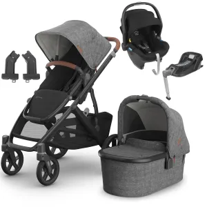 Uppababy Vista V3 Mesa & Base Travel System in Greyson