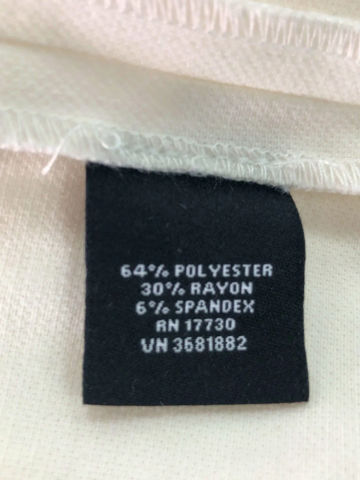 Victoria Beckham X TARGET White/Black SCALLOP Short Sleeve Top UK XS