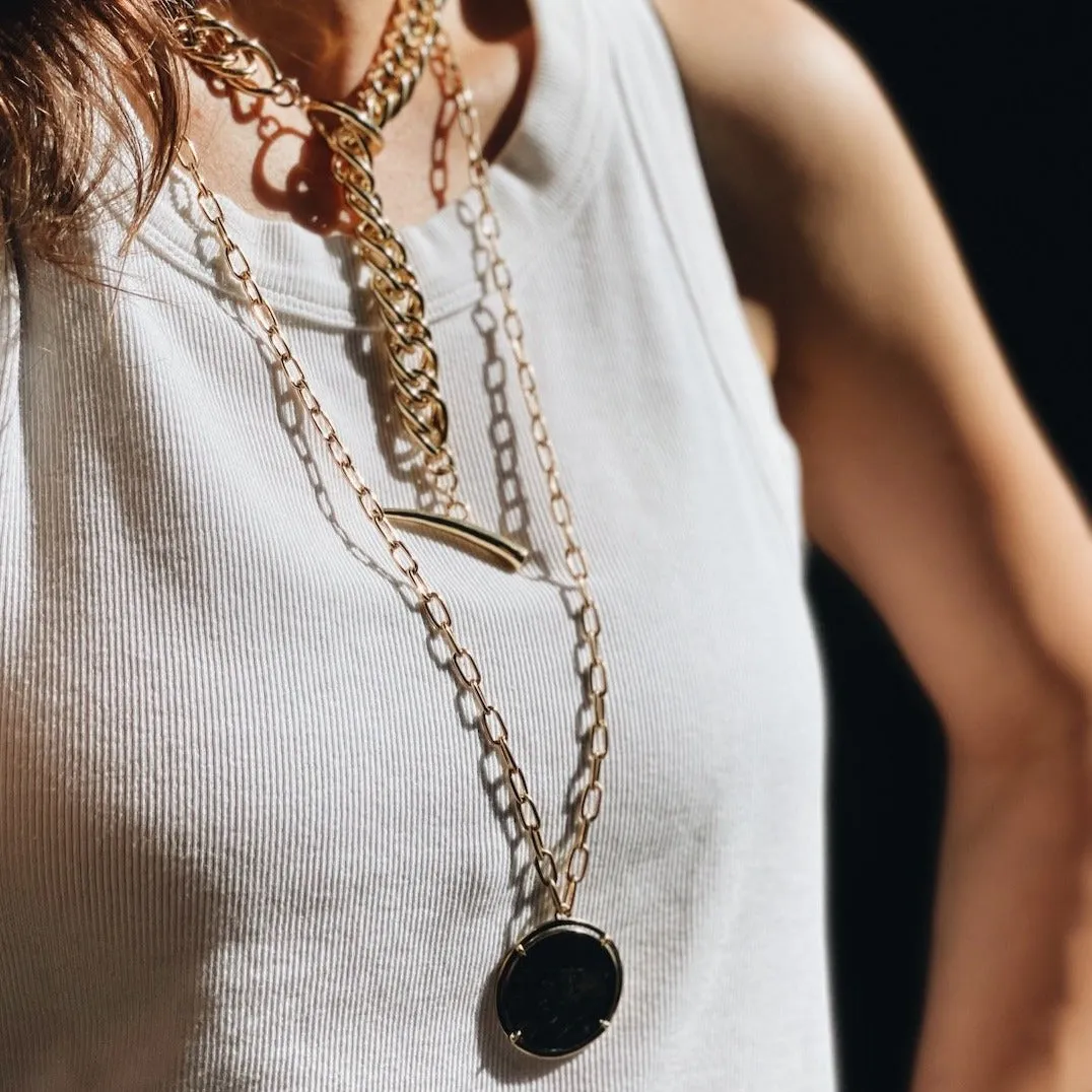 Vintage Mexican Peso Necklace