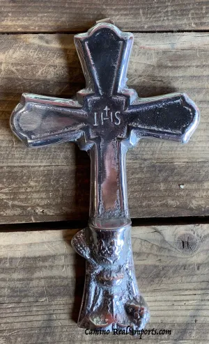 Wall Hanging Pewter Cross Decor MCP015